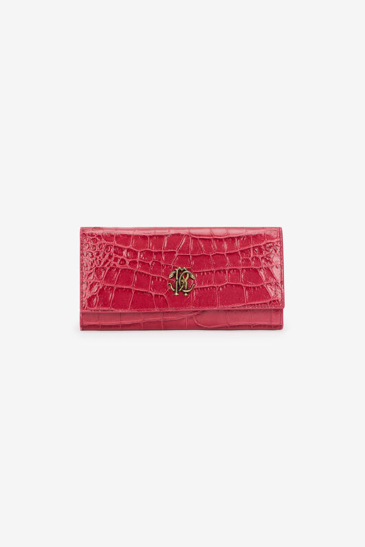 RC Flap Wallet in Crocodile-Effect ROSA ANTICO 112309 SKA002-PZ975