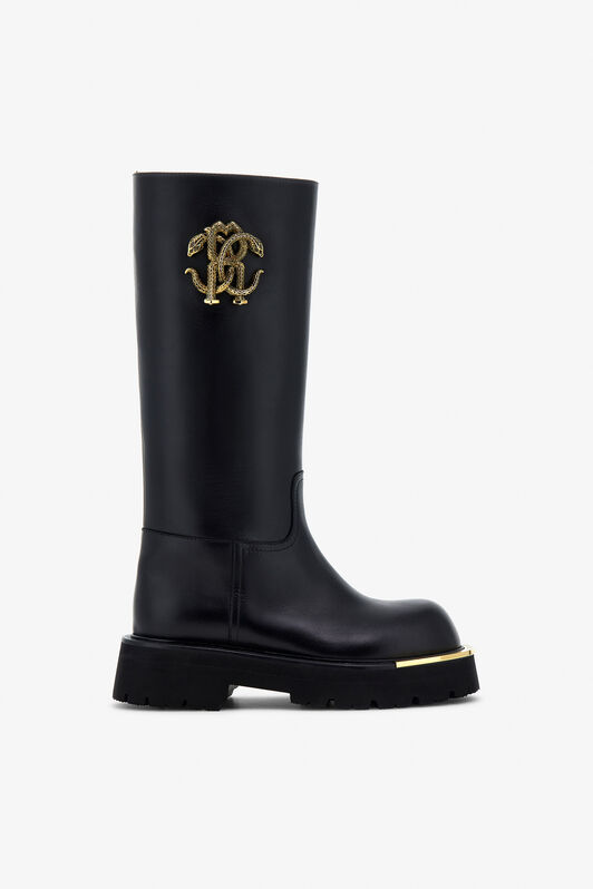 RC Logo-Embellished Boots Black TKS112-PZ965