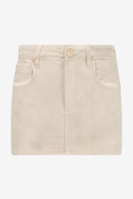 RC Mini-jupe En Jean Beige Avec Ornement En Strass GREY SOJ30B-DL008