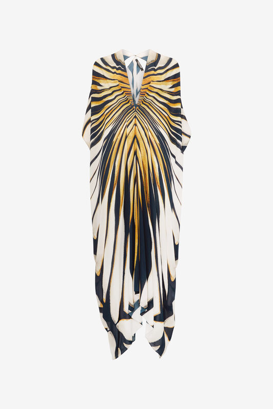 RC Caftano stampa Ray Of Gold Oro TKT181-7HM33