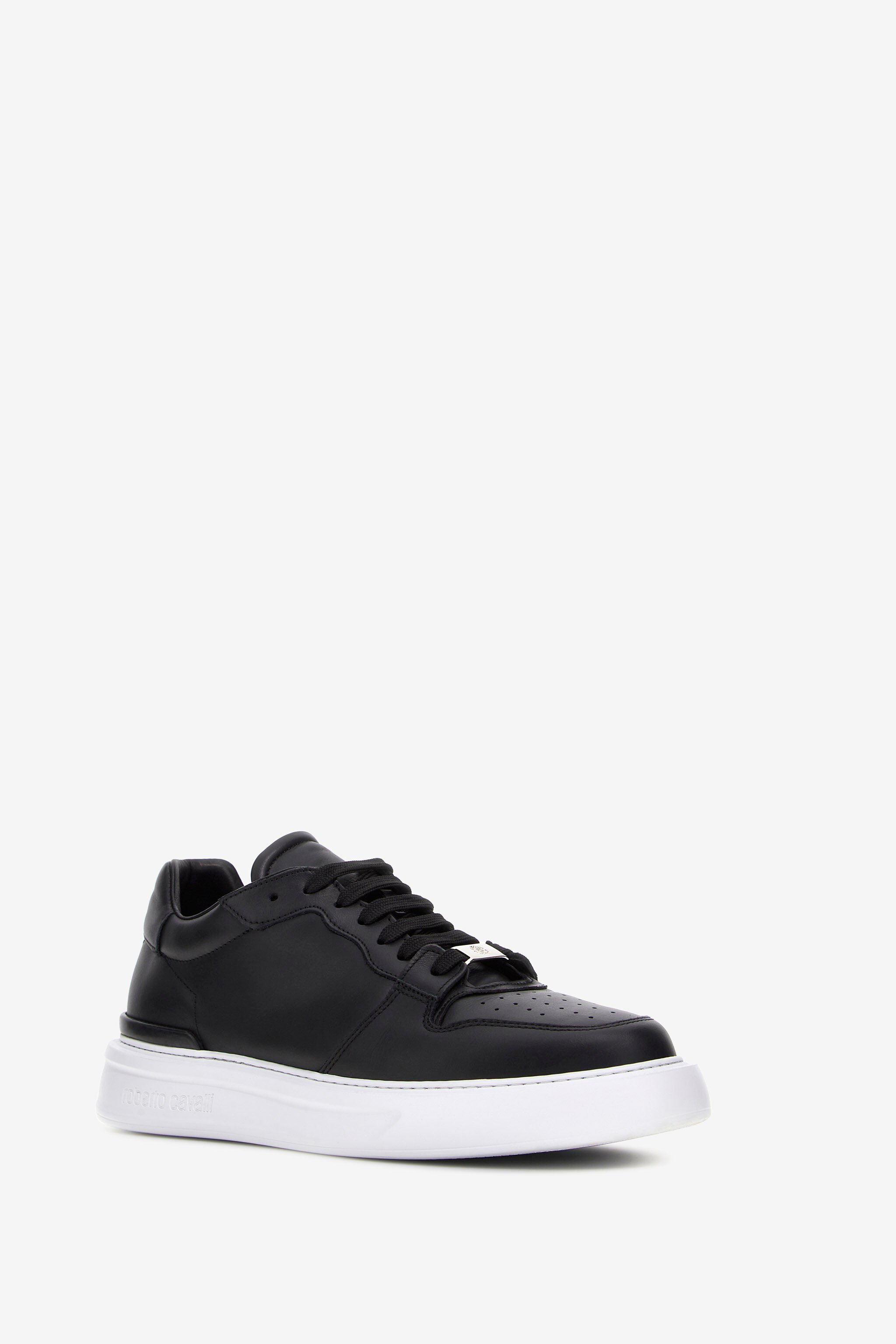 RC Logo-Print Sneakers Black JSS00R-PZ085