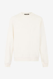 RC Sweat-shirt Blanc Avec Monogram RC IVORY SOT66D-CF008