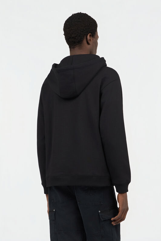 RC Sudadera Con Capucha Negra Con Bordado Tigre BLACK WNT69A-CF057