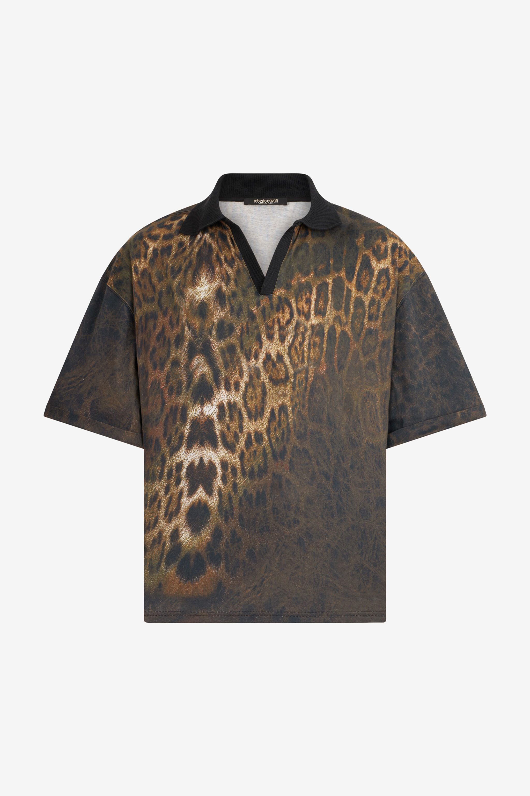 RC Polo Con Stampa Jaguar RC Polo Con Stampa Jaguar DARK GREEN/BLACK XNT64E-3HT31