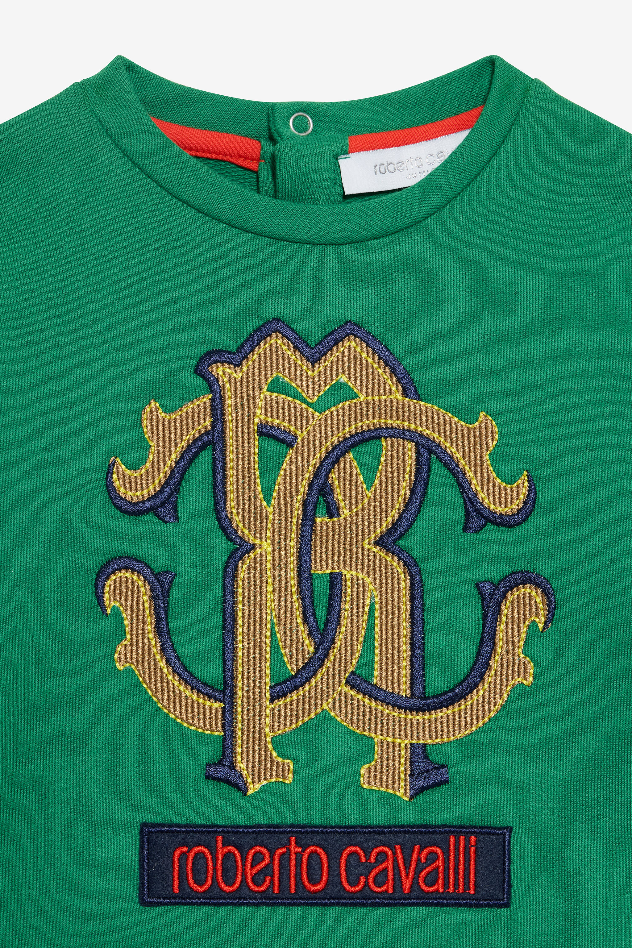 JU Felpa Verde Con Monogram RC GREEN VJT693-CF050