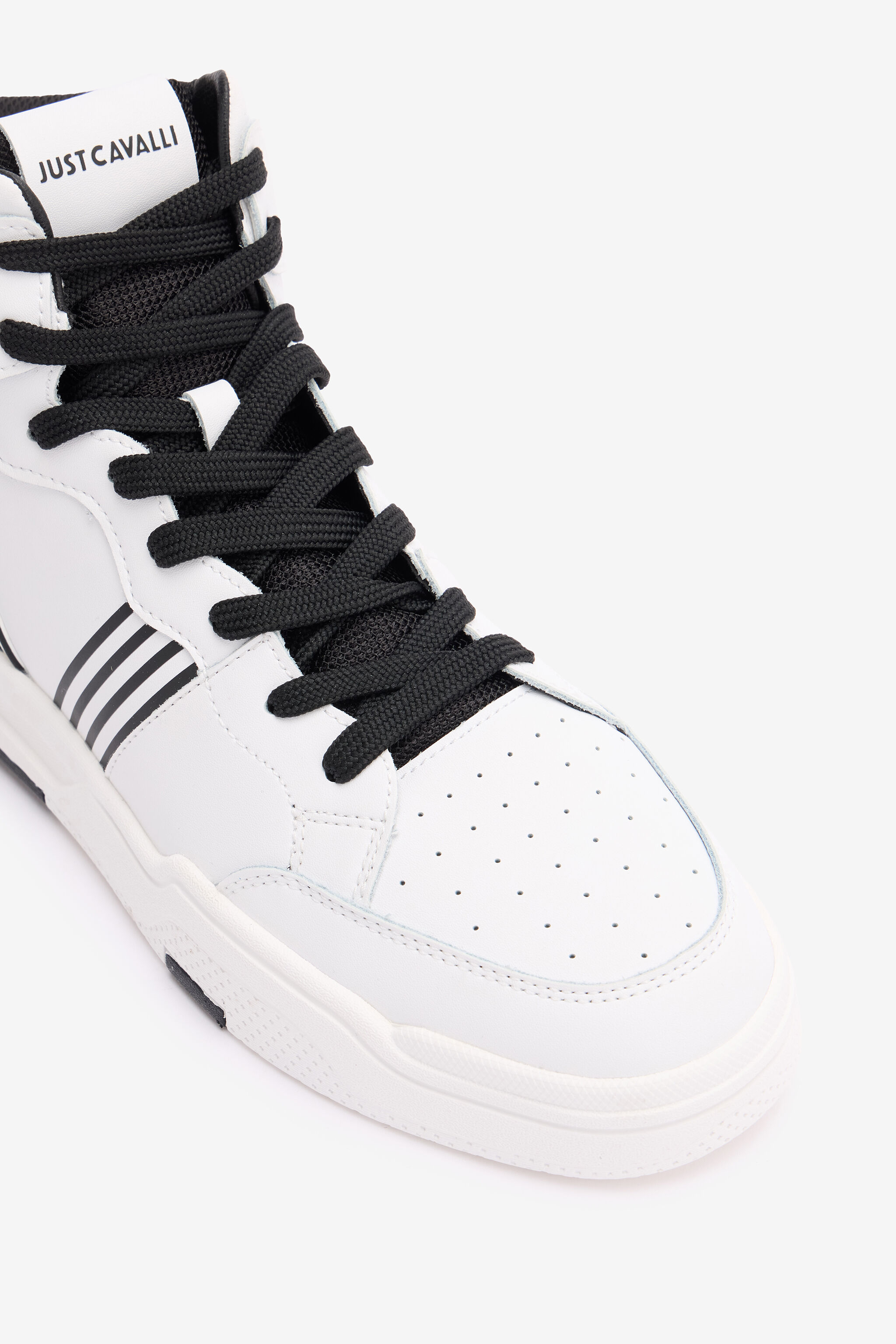 JC High-Top Sneakers With Logo White SFS058-SF304