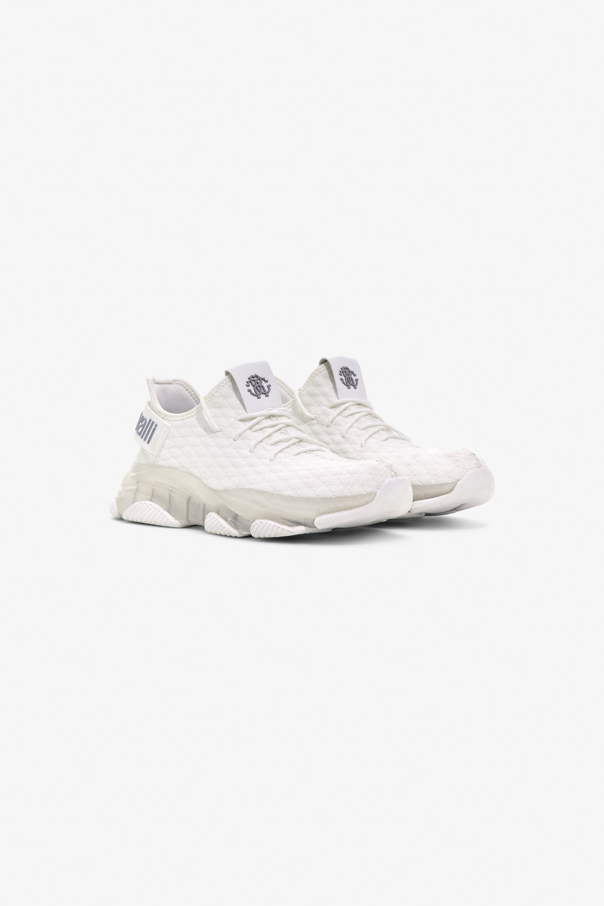 RC RC Monogram Quilted Sneakers WHITE ISS001-FG033