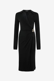 ${brand} Midi Dress With Mirror Snake Monogram ${colorDescription} ${masterID}