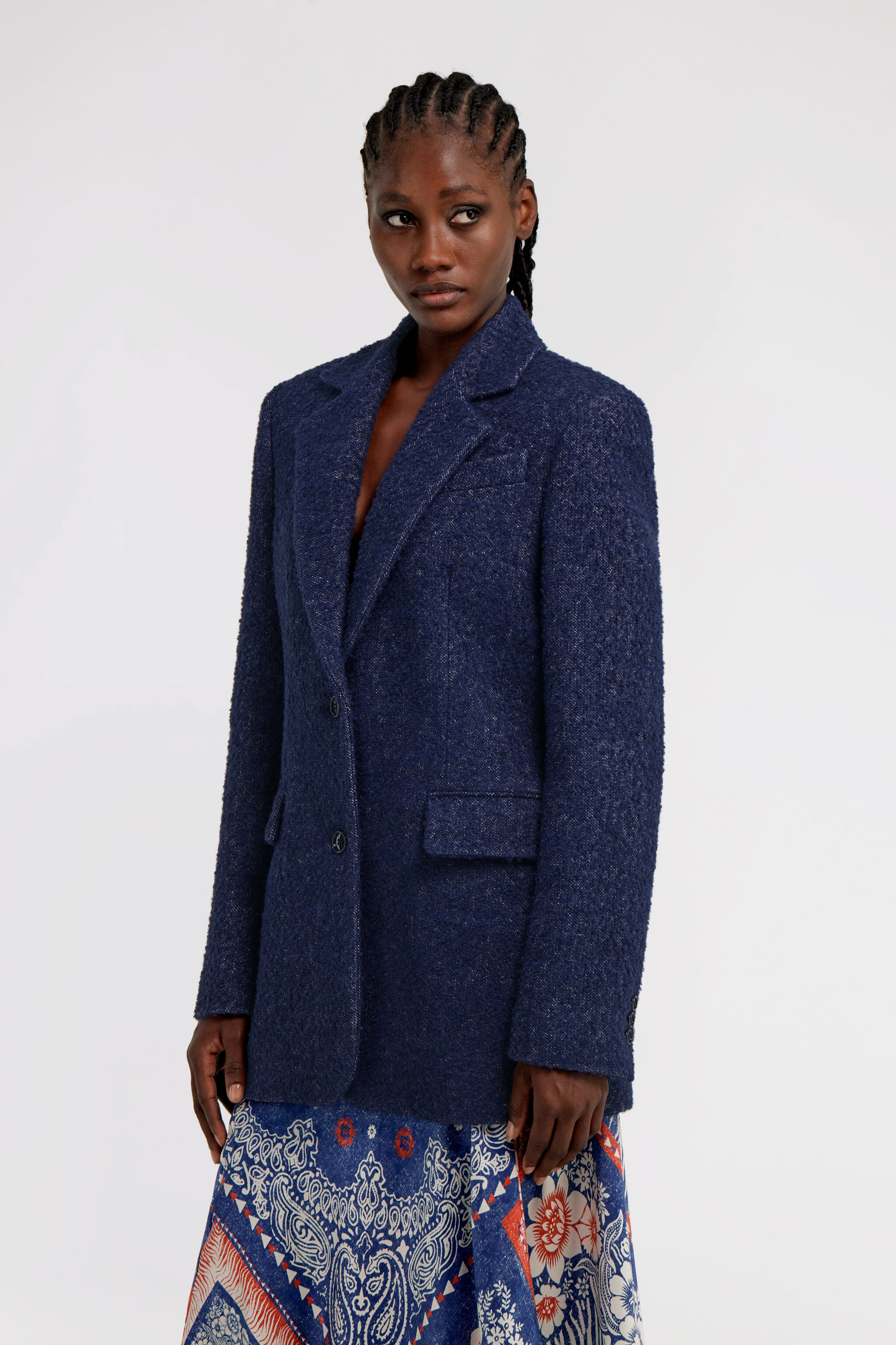 RC Double button Blazer Dunkelblau TKT405-GA029