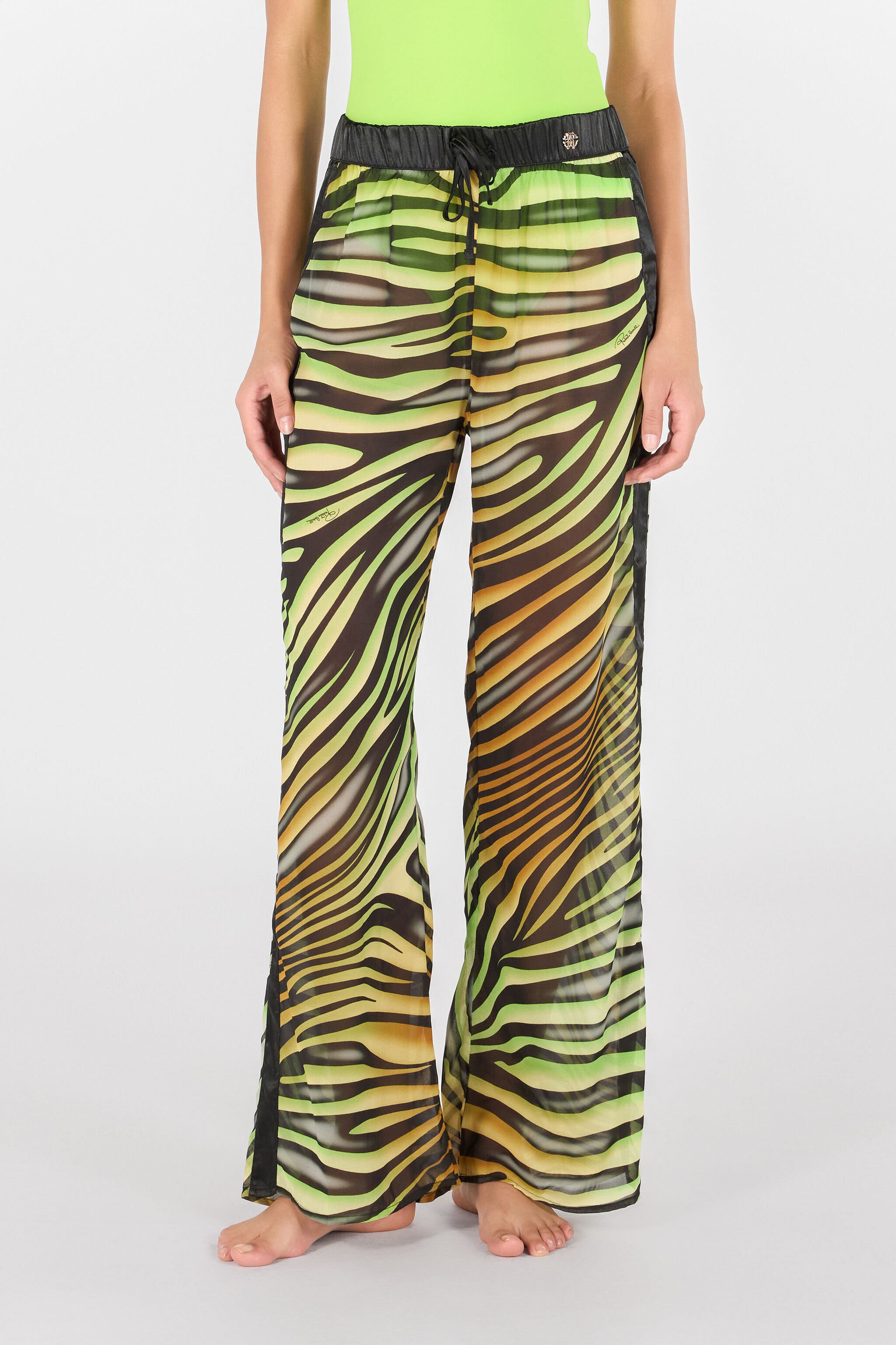 RC Tiger Fluo Printed Trousers TIGER GREEN KSW00C-7GI20