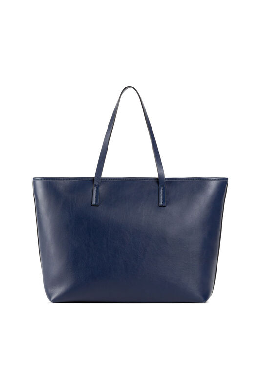 RC RC Monogram Leather Tote Bag RC RC Monogram Leather Tote Bag BLUE NAVY ISB002-PN001