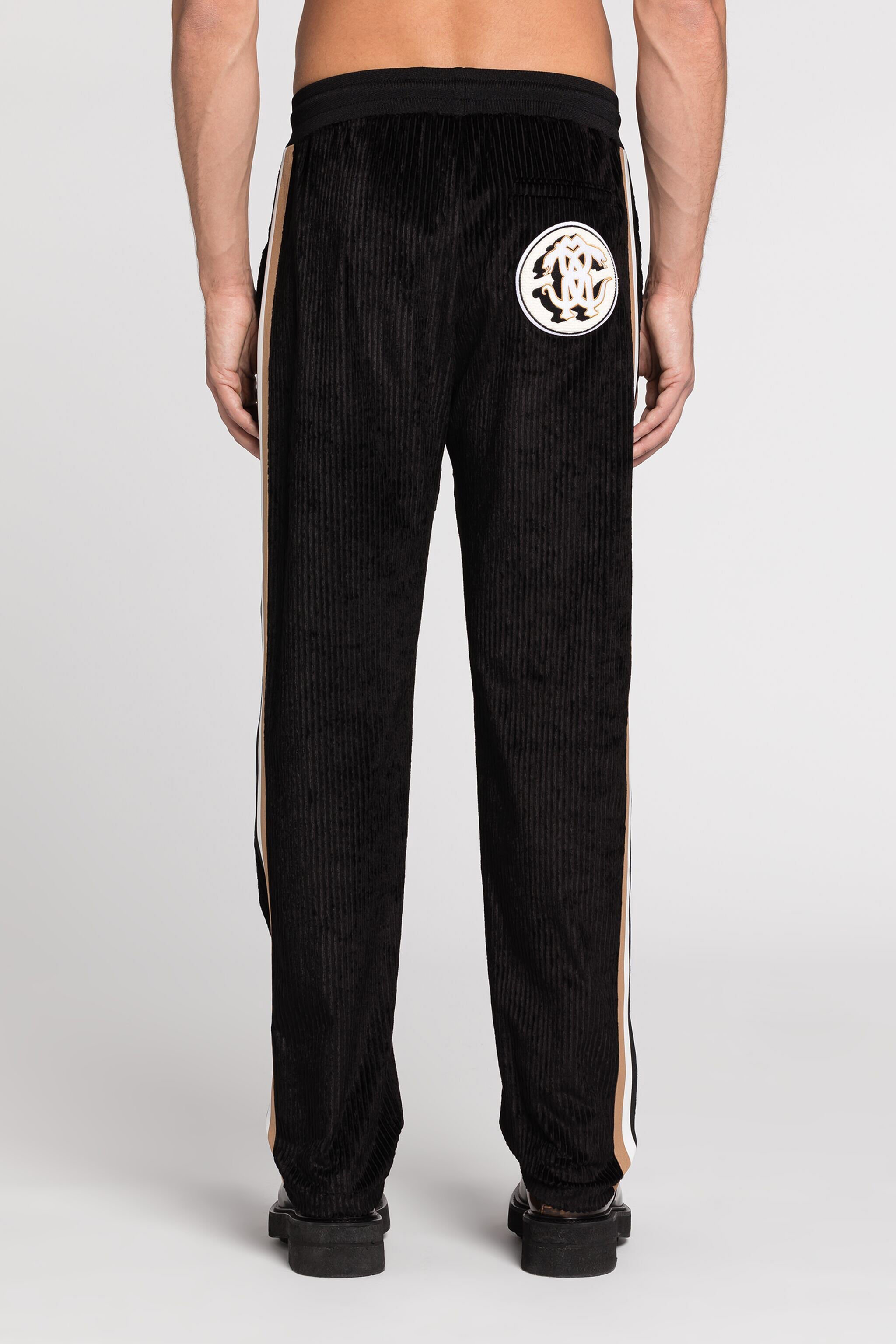RC Mirror Snake-Patch Track Pants Black RRT25L-VL220
