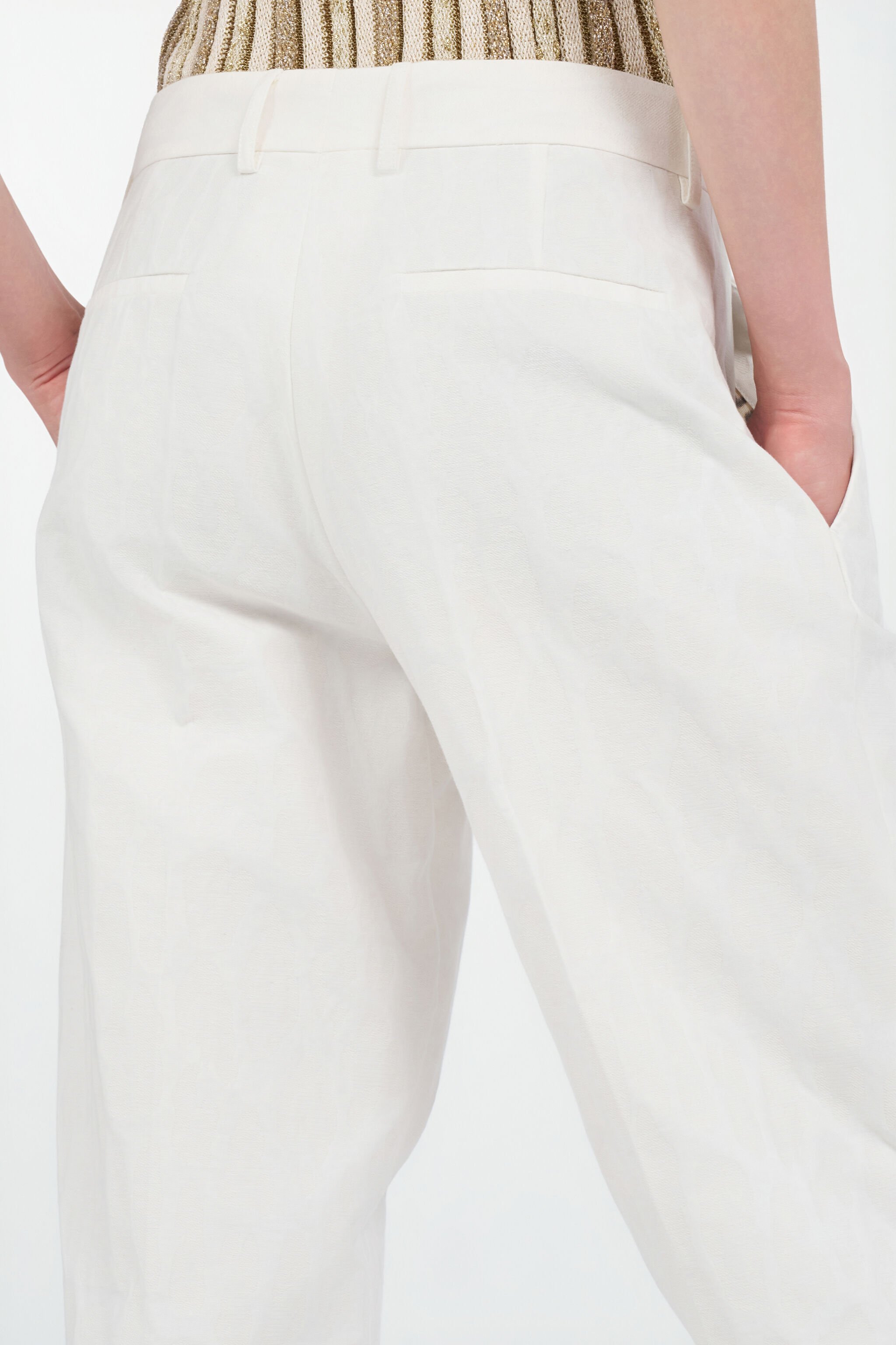 RC Palazzo-Hosen WHITE WQT205-CH090