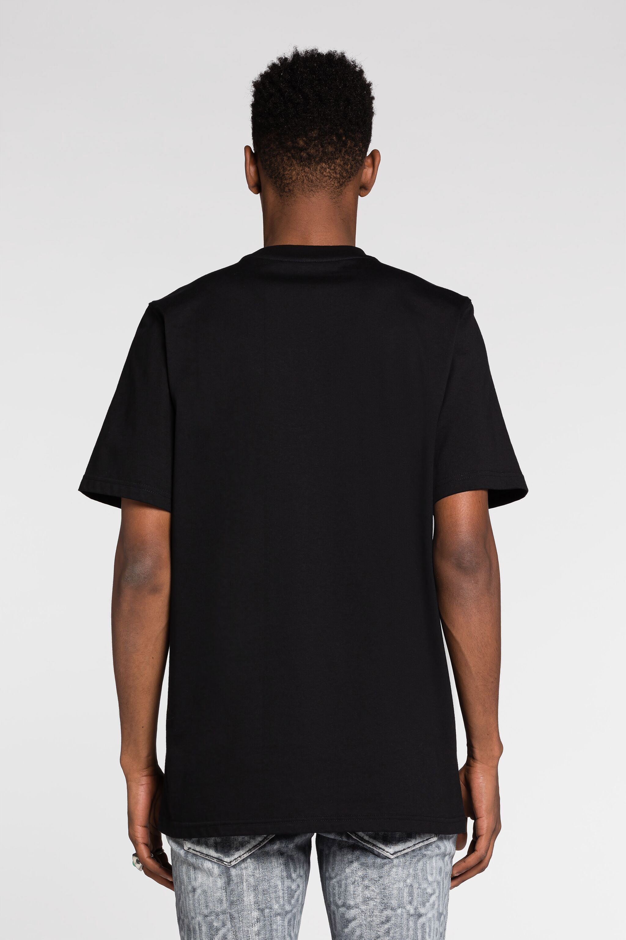 RC Graphic-Print Cotton T-Shirt Black RRT61I-JD060