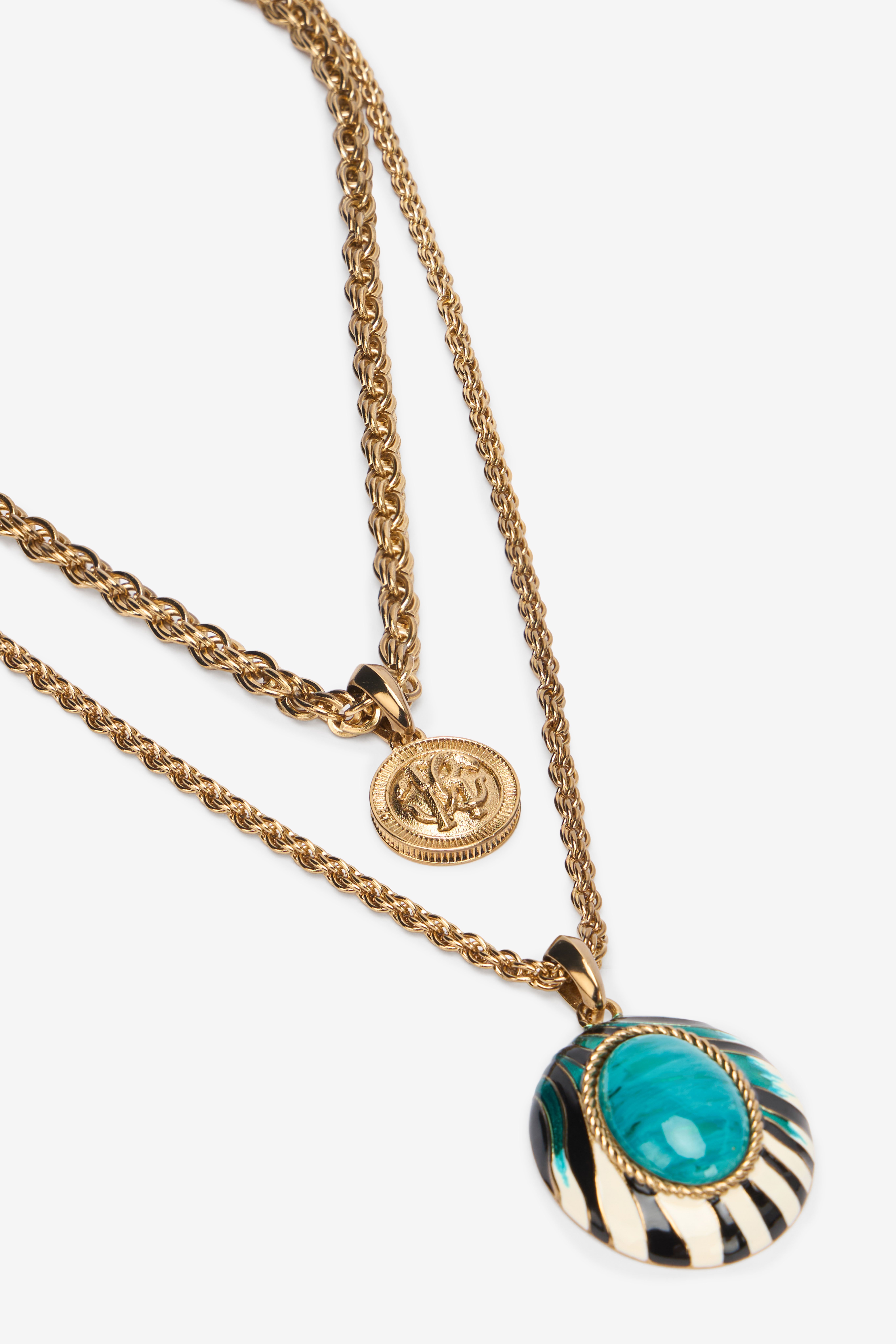 RC Ray Of Sea Print Necklace RAY OF SEA/BLUE VKG002-AM021