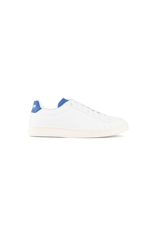 UG Logo-Print Sneakers WHITE/BLU MYX19Y-FT202