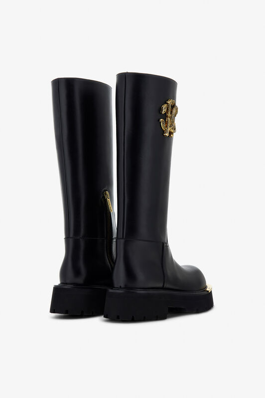 RC Logo-Embellished Boots Black TKS112-PZ965