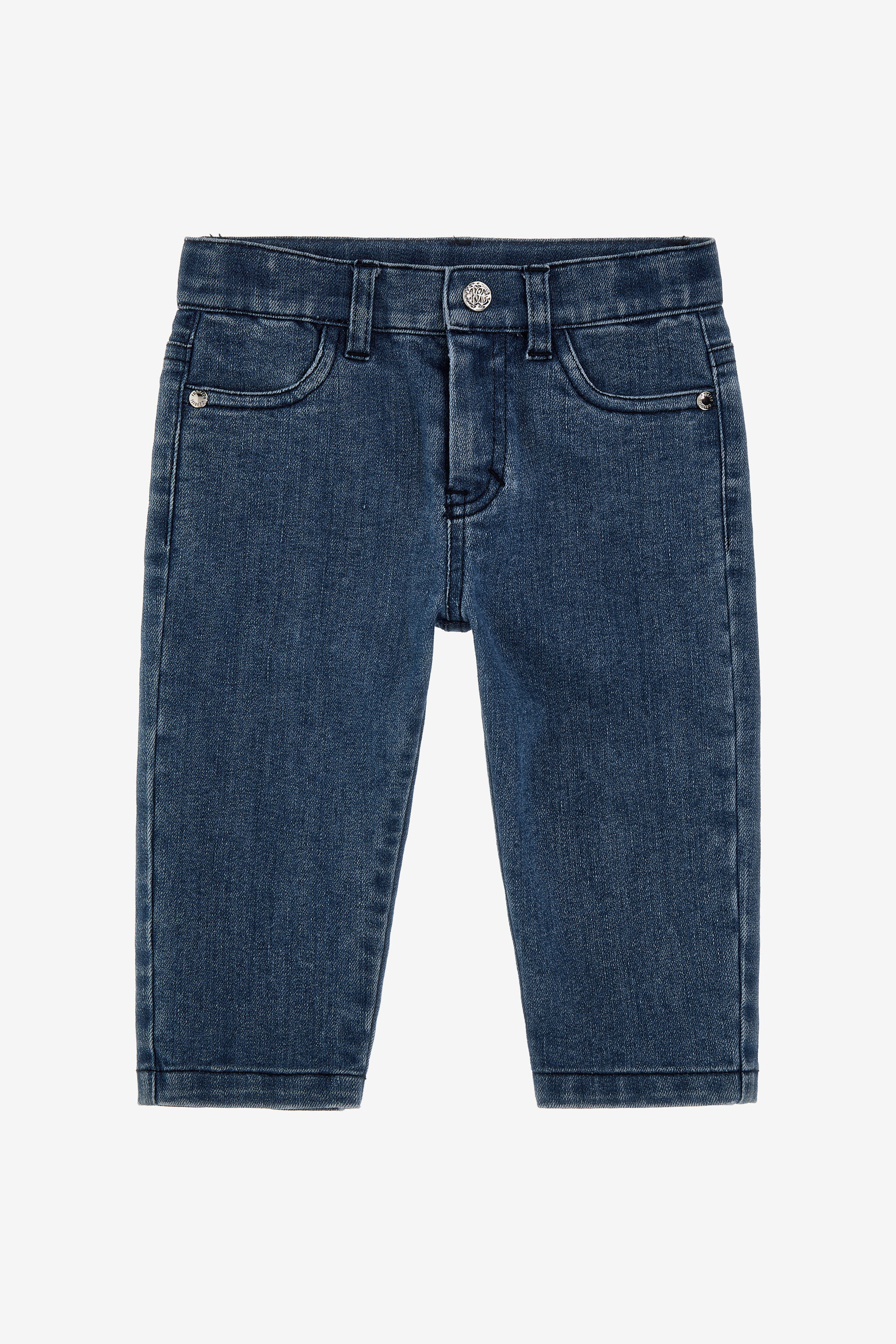 JU Logo Denim pants Dunkelblau SJJ204-DS015