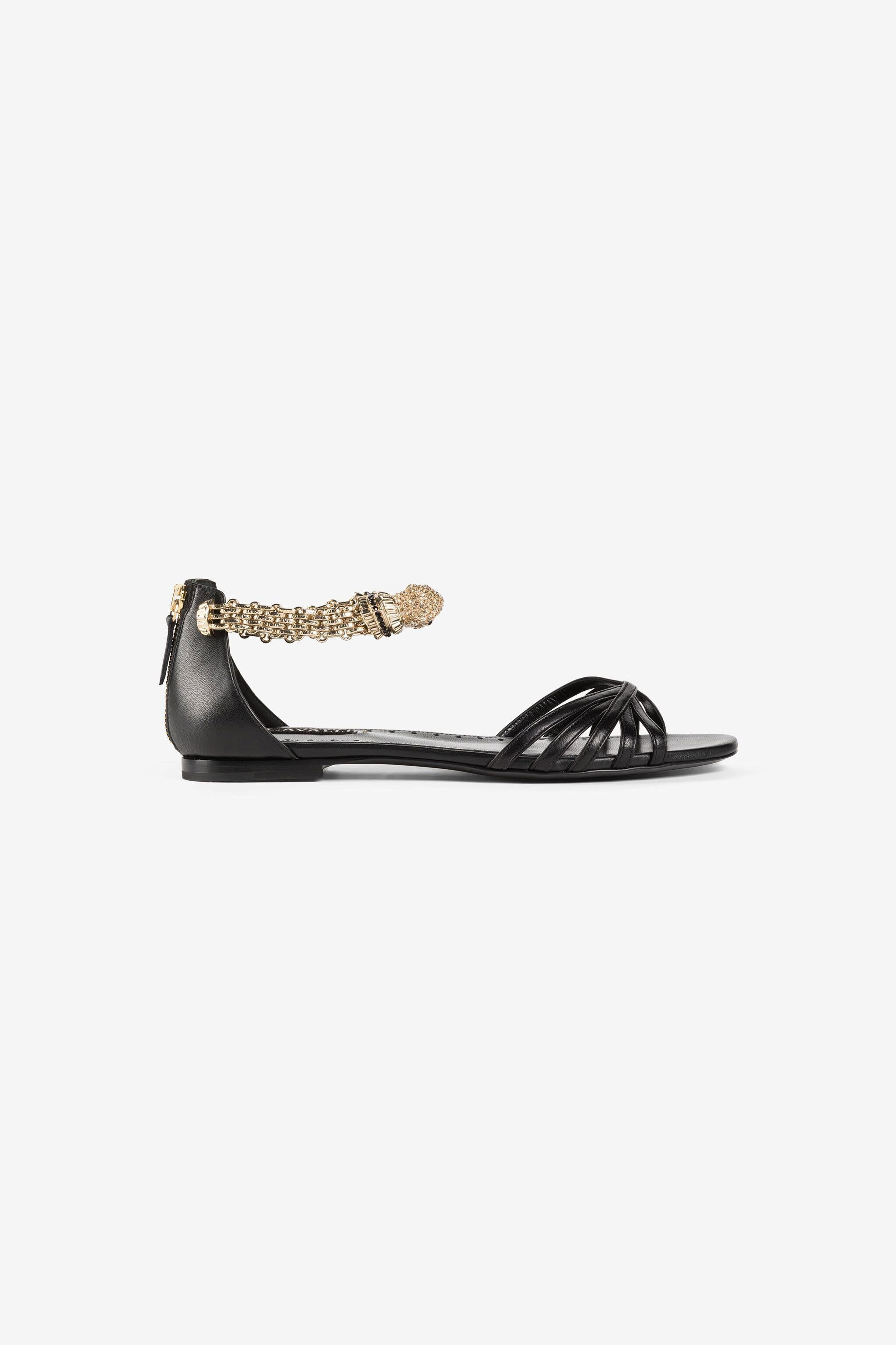 RC Panther Head Sandals Black OQS034-PZ078