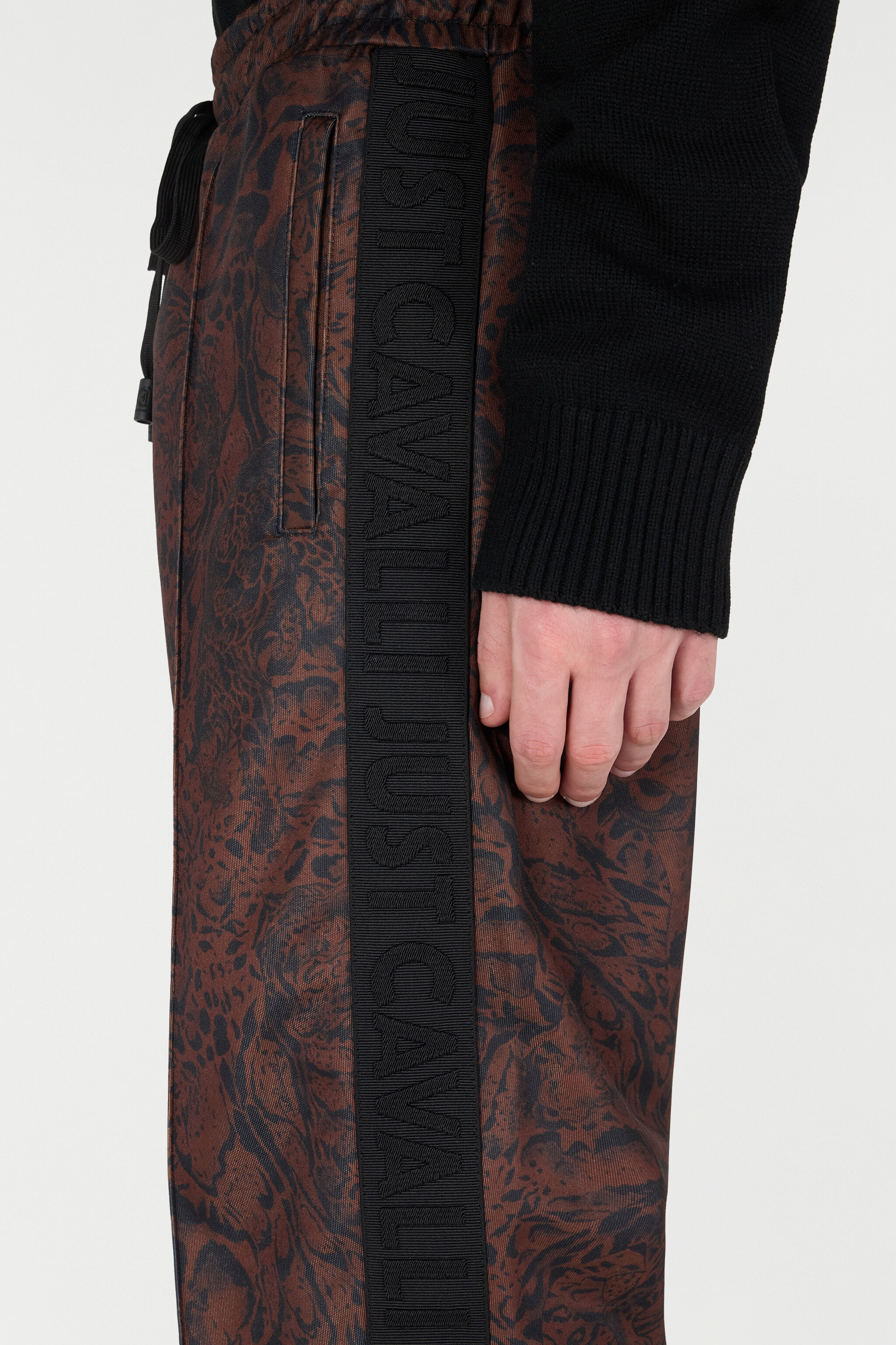JC Pants With Jaguar Print Purple TFT006-TF007