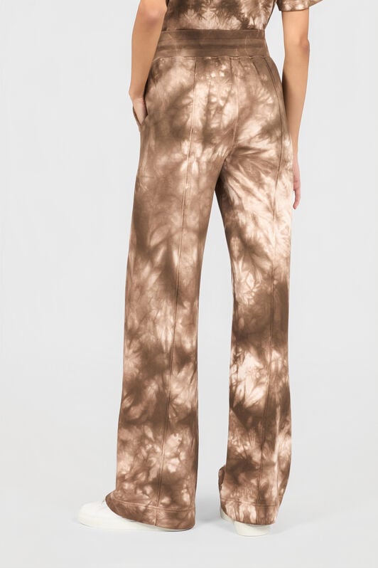 RC Tie Dye Flared Trousers NATURAL XQT20C-CF026
