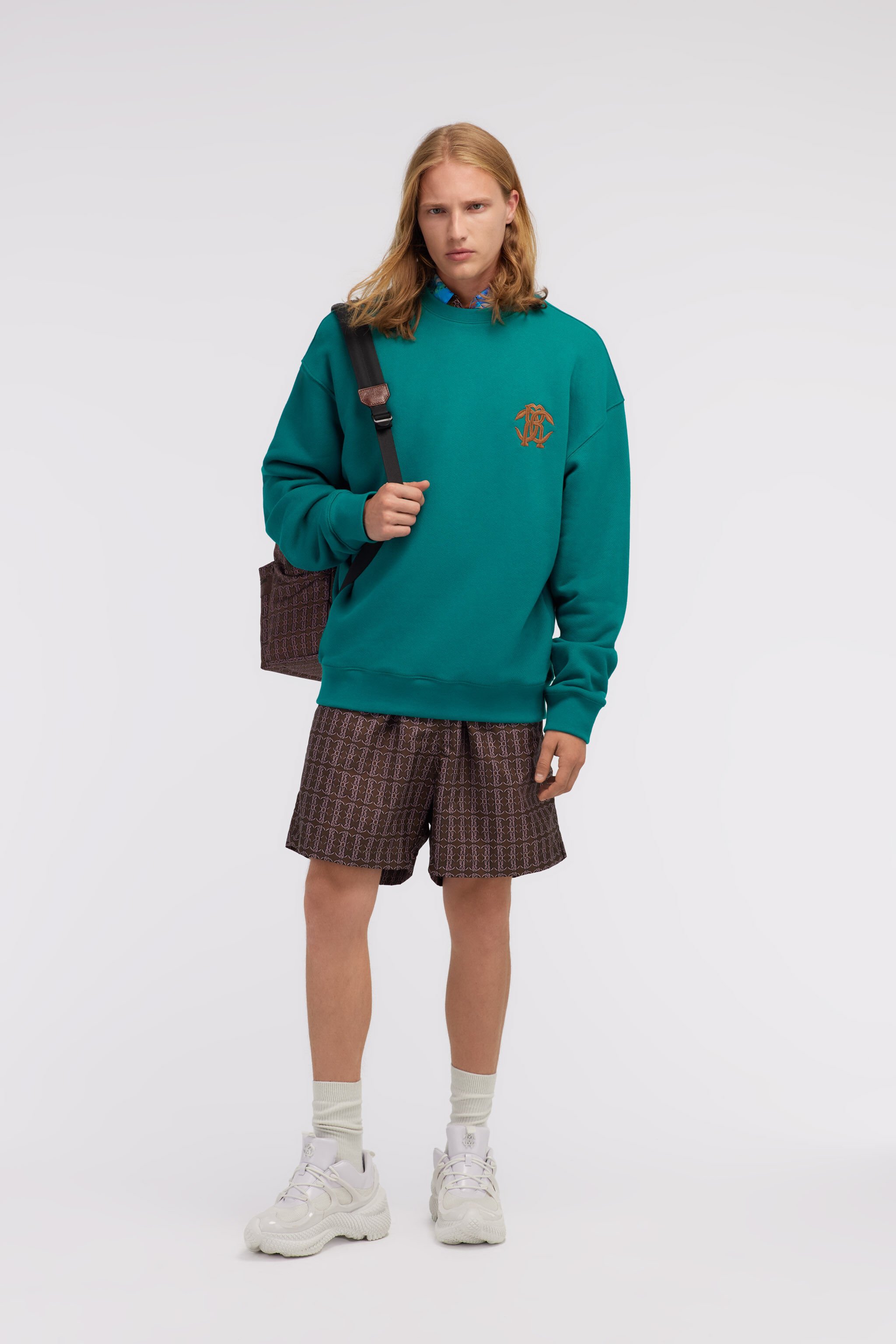 RC Logo sweater Hellblau SRT68A-CF050