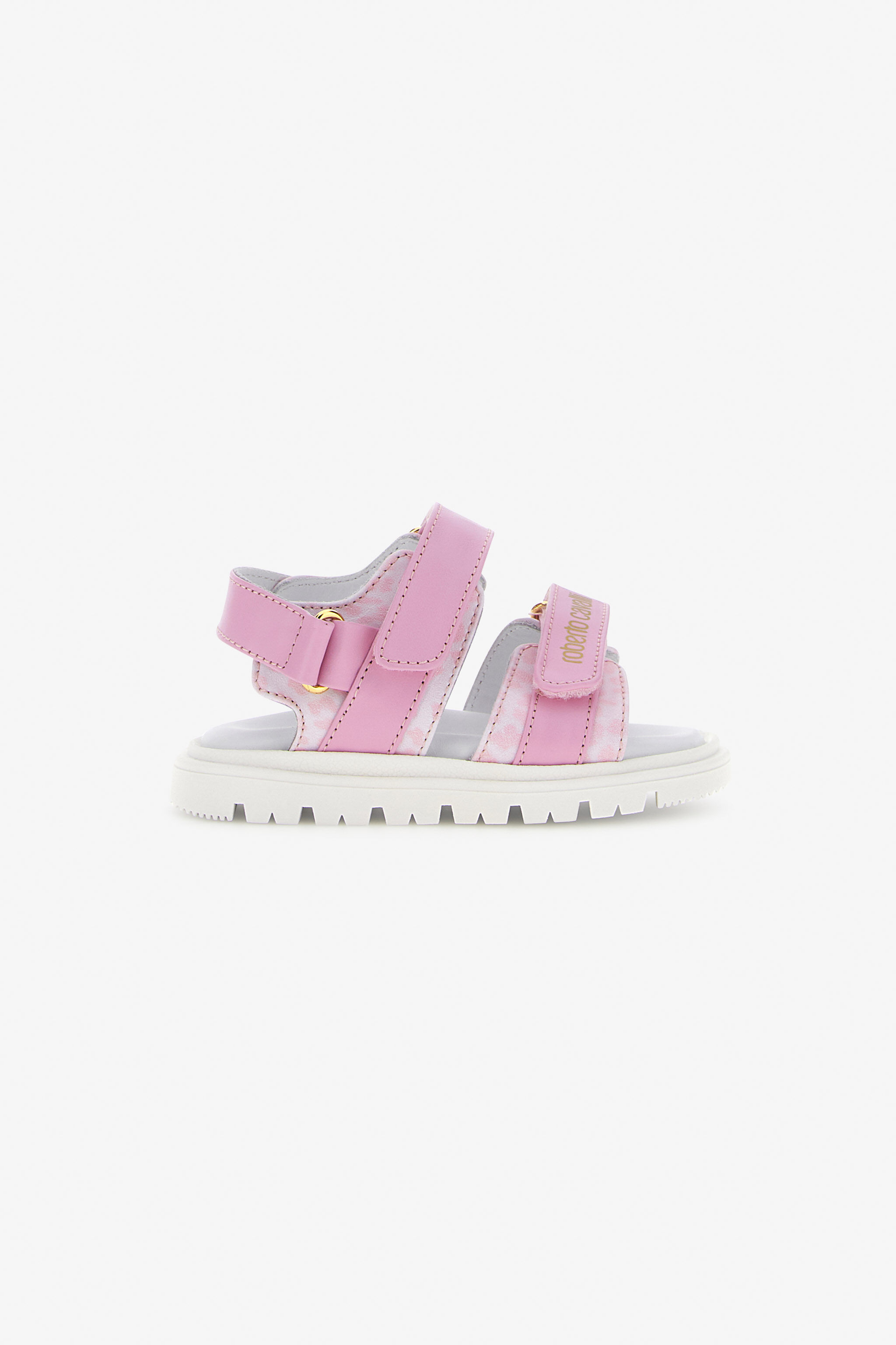JU RC Logo Sandals white/jaguar pink/go SJS00I-PZJ02