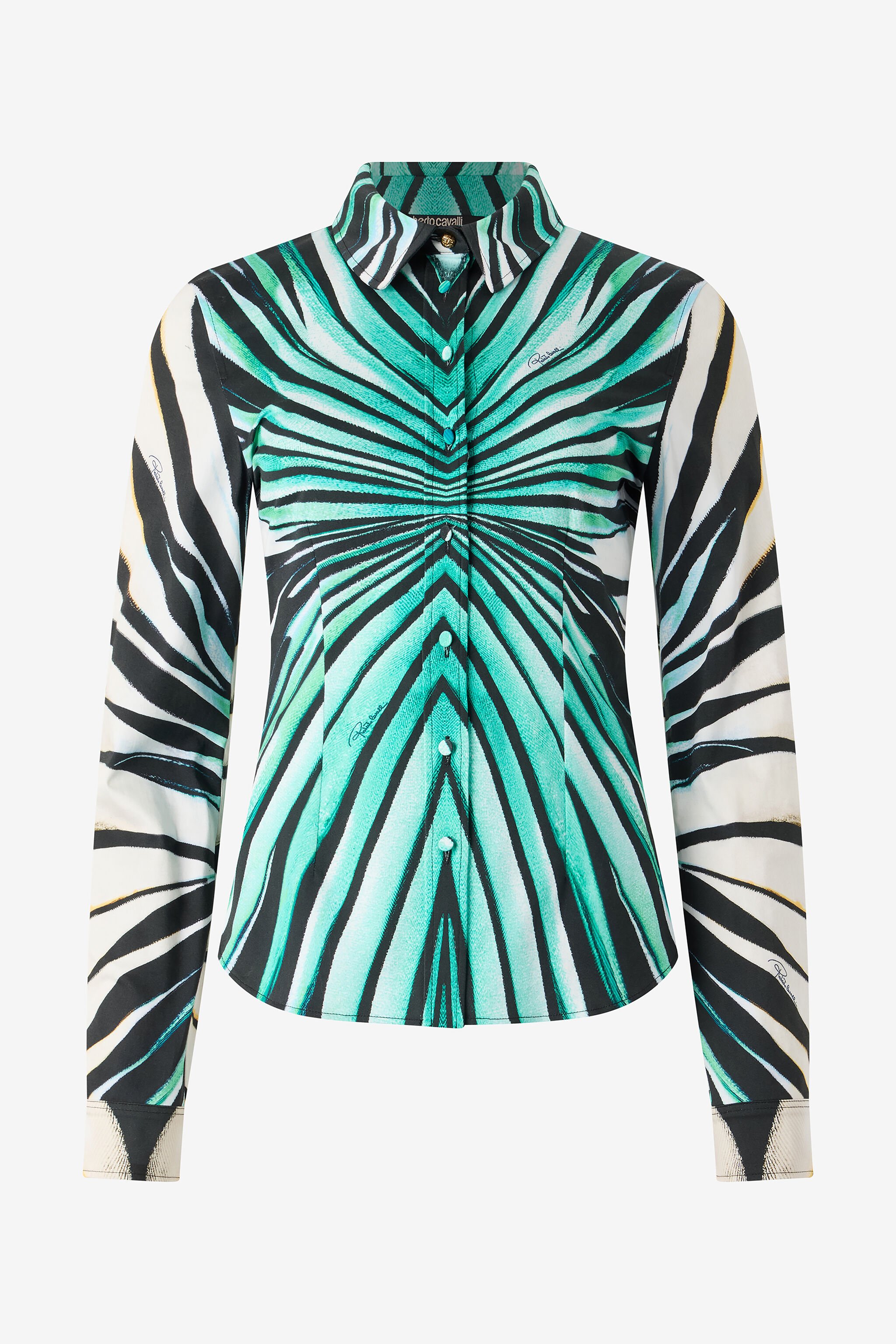 RC Ray Of Sea Print Shirt Light blue VKT713-DKM33