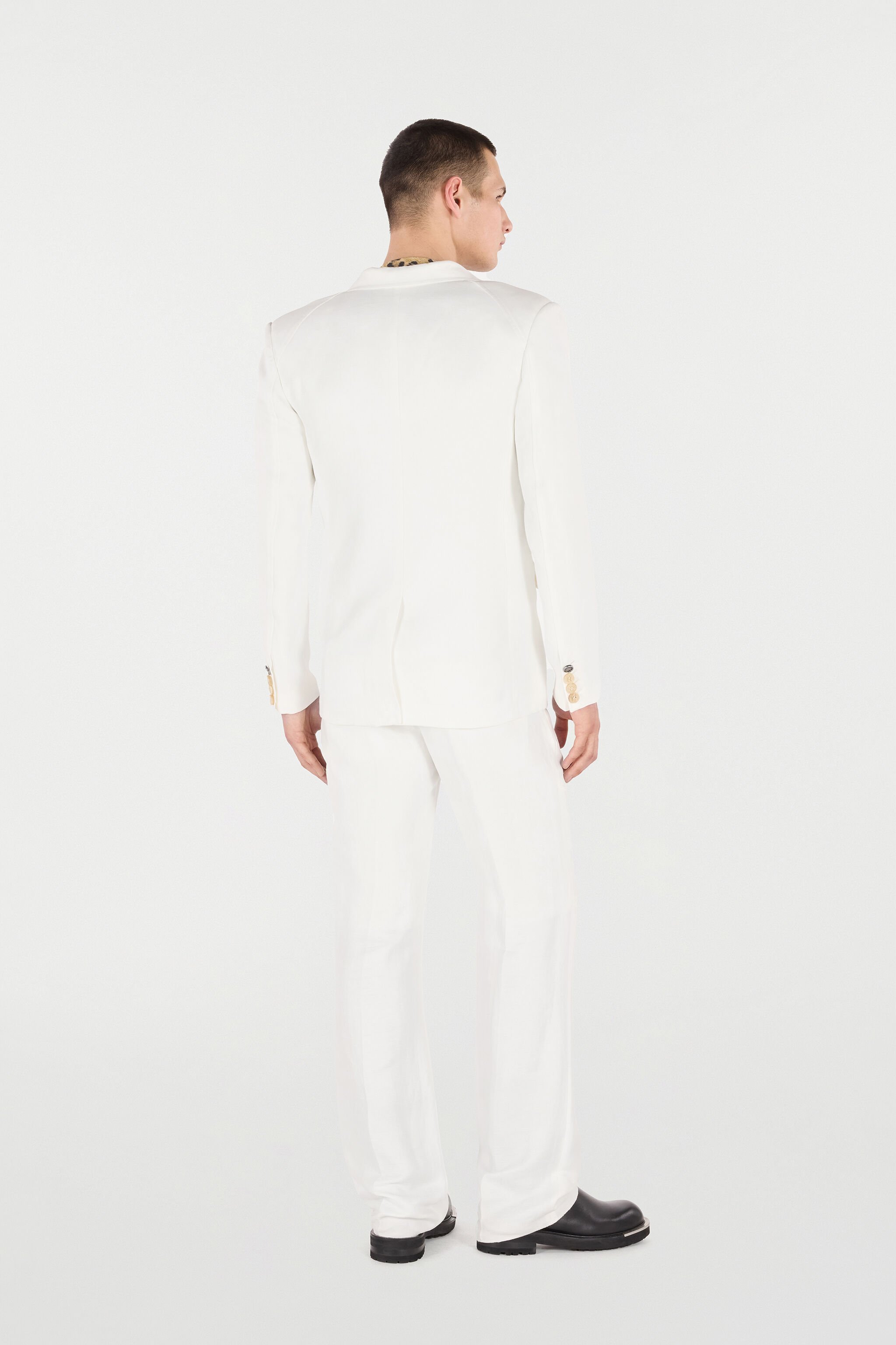 RC Single-Breasted Blazer White URT410-HS003