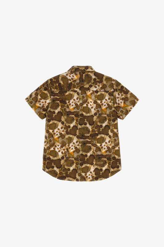 JU Printed shirt Hellbraun SJT707-CII76