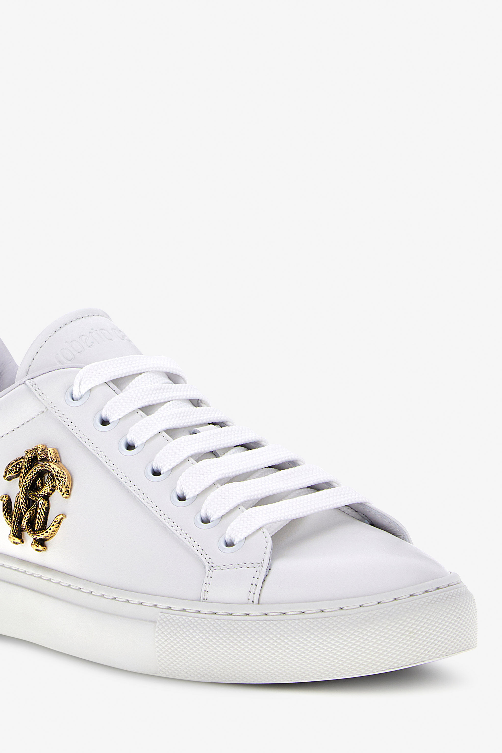 RC Sneakers with Monogram RC Light brown/White SKS031-PZA90