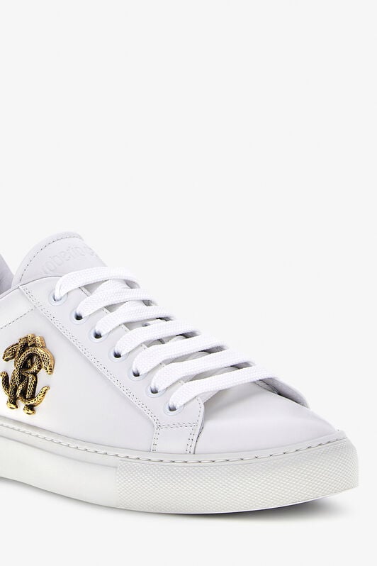 RC Sneakers with Monogram RC RC Sneakers with Monogram RC Light brown/White SKS031-PZA90