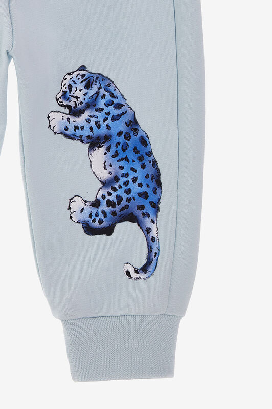 JU Printed pants Azul claro SJT211-CF050