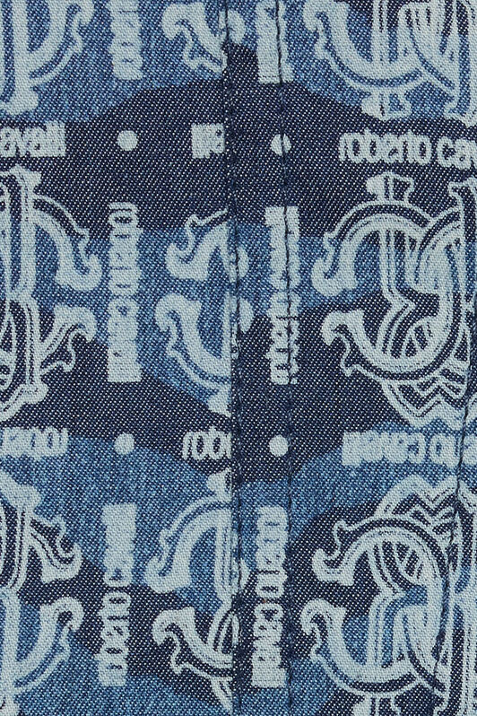 JU Giubbino Monogram RC E Lettering Blu UJJ408-DYO44