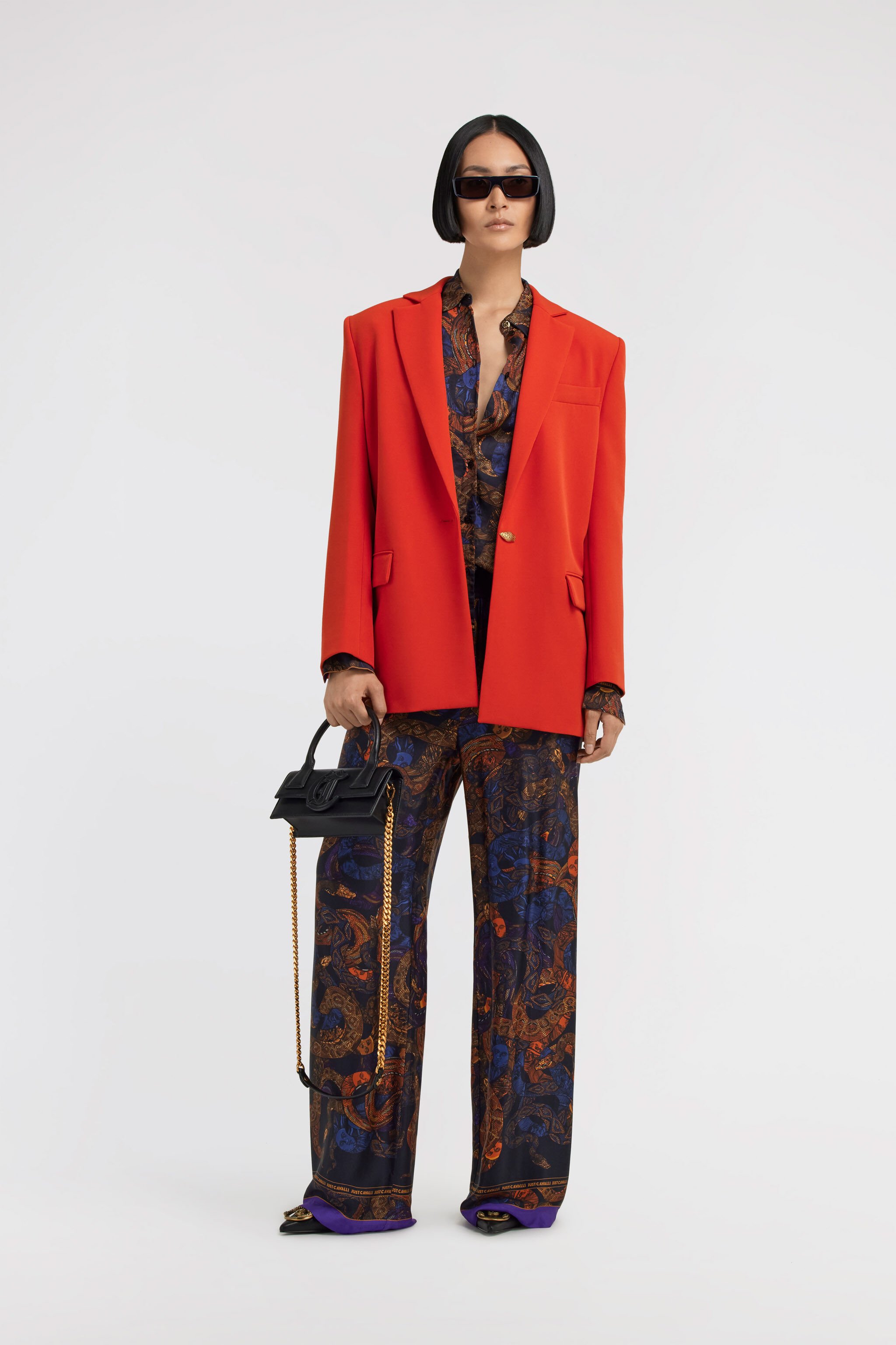 JC Just Cavalli Blazer Rojo TFT148-TF215