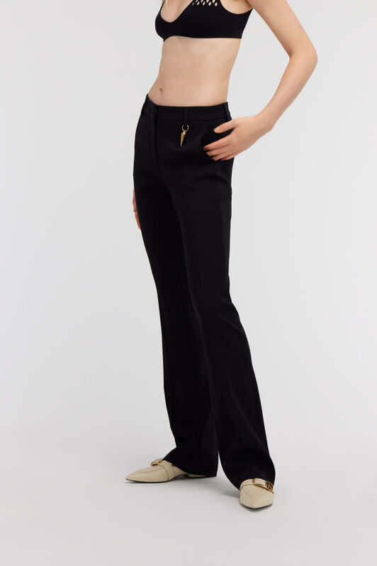 RC Pants with fang detail Black SKT207-HR001