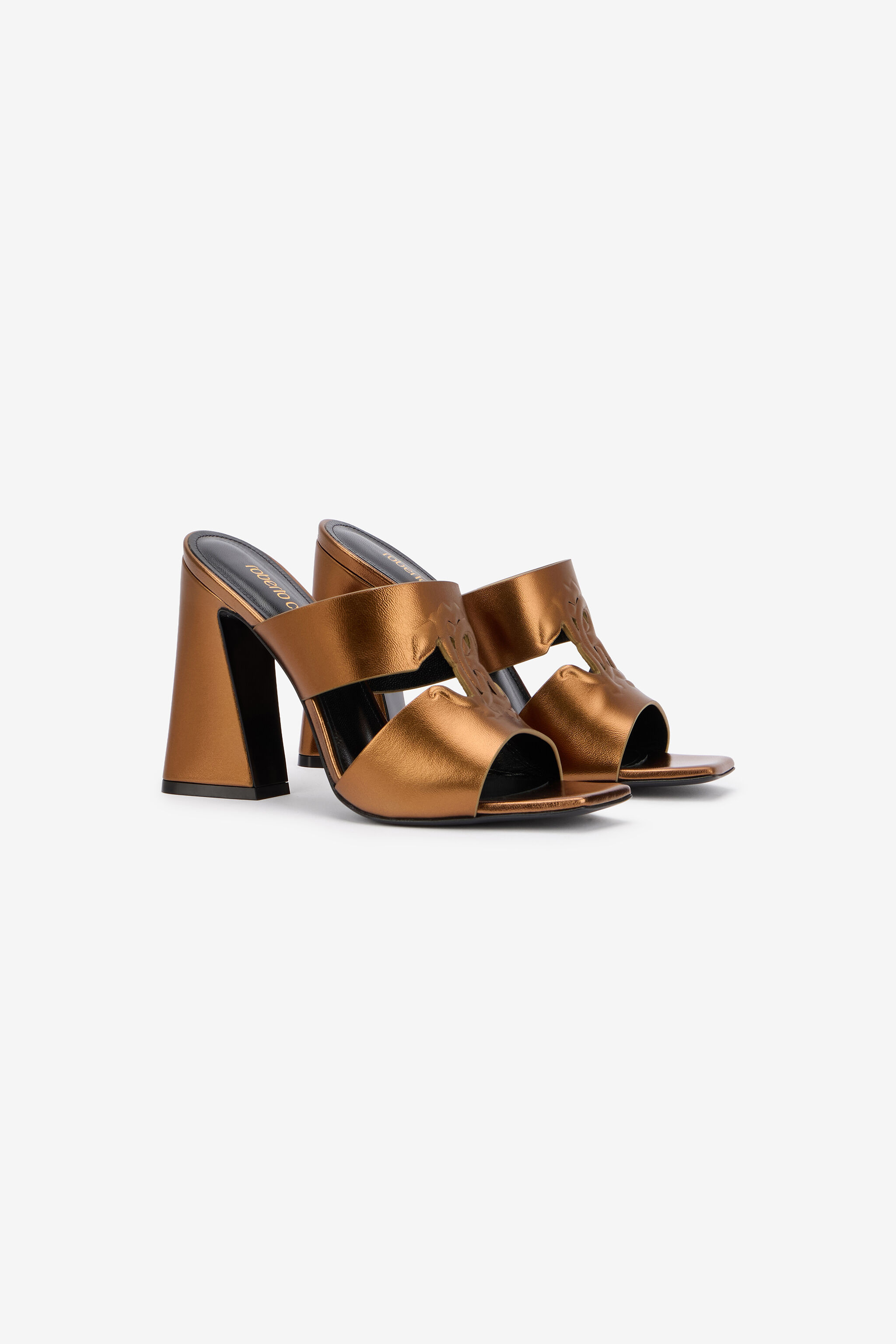 RC Bronze Leather Sandals BRONZO TKS004-PN199