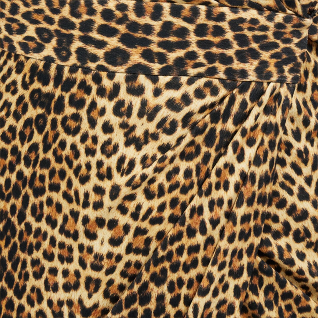 RC Maxikleid im Leopardenprint BROWN WQT105-NXR31