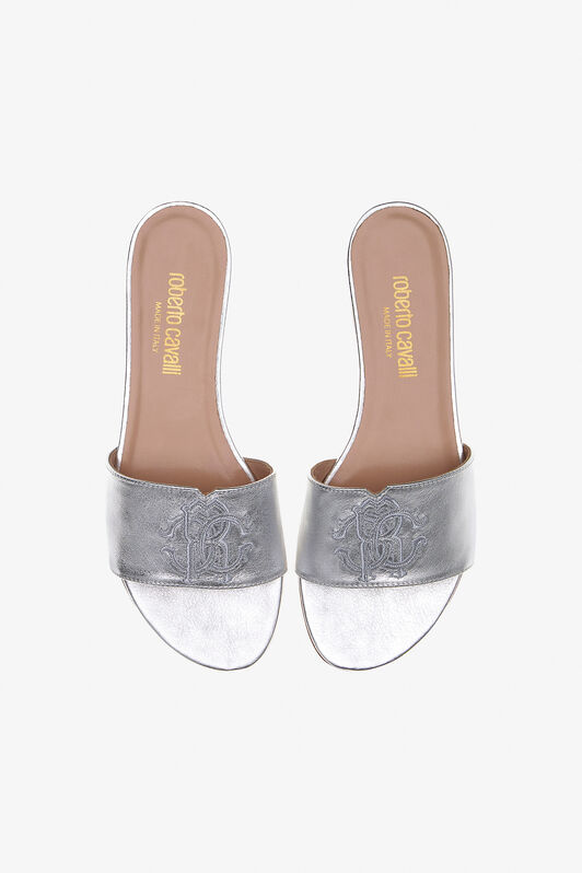 RC RC logo sandals Silber KOS01B-PN012