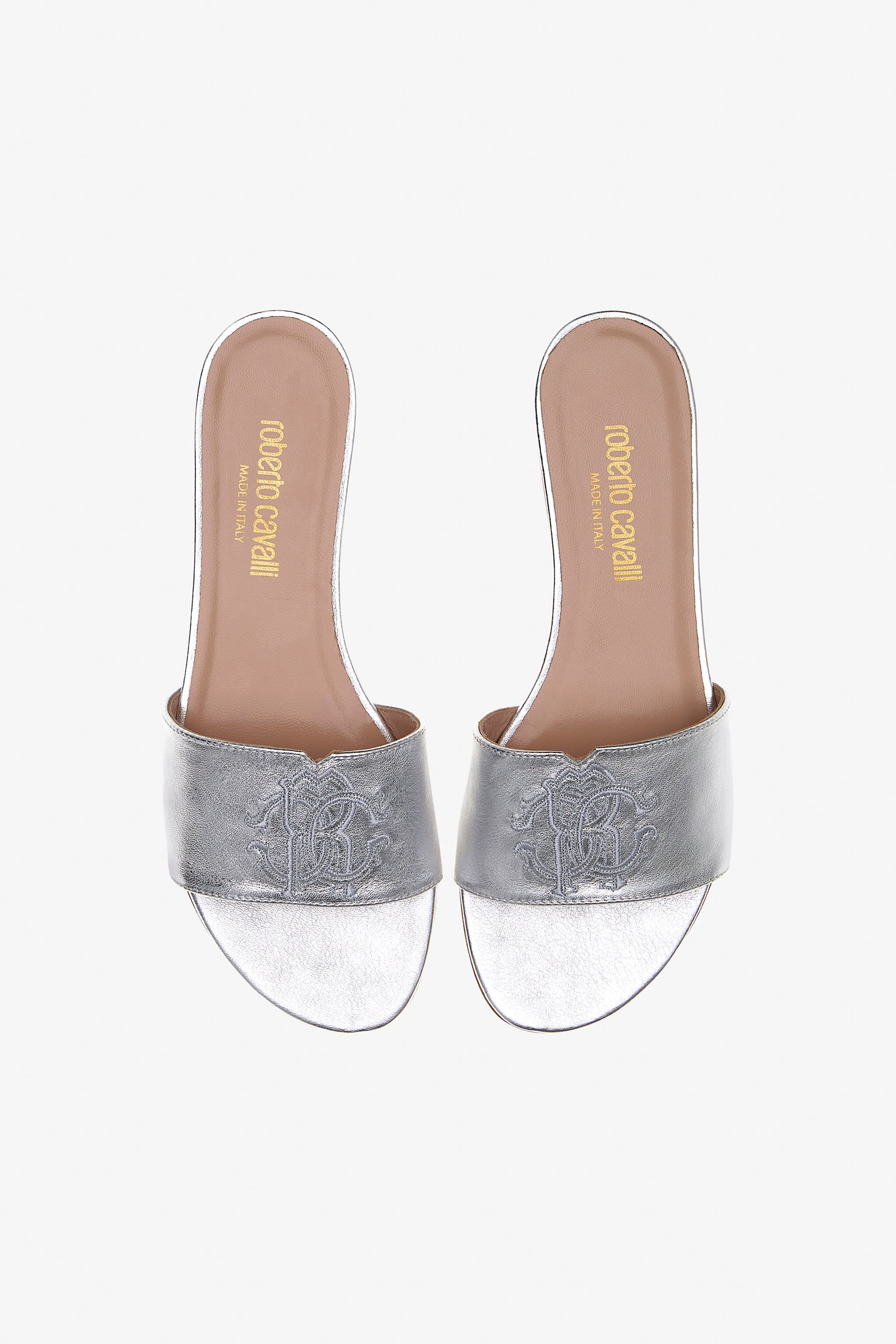 RC RC logo sandals Silber KOS01B-PN012