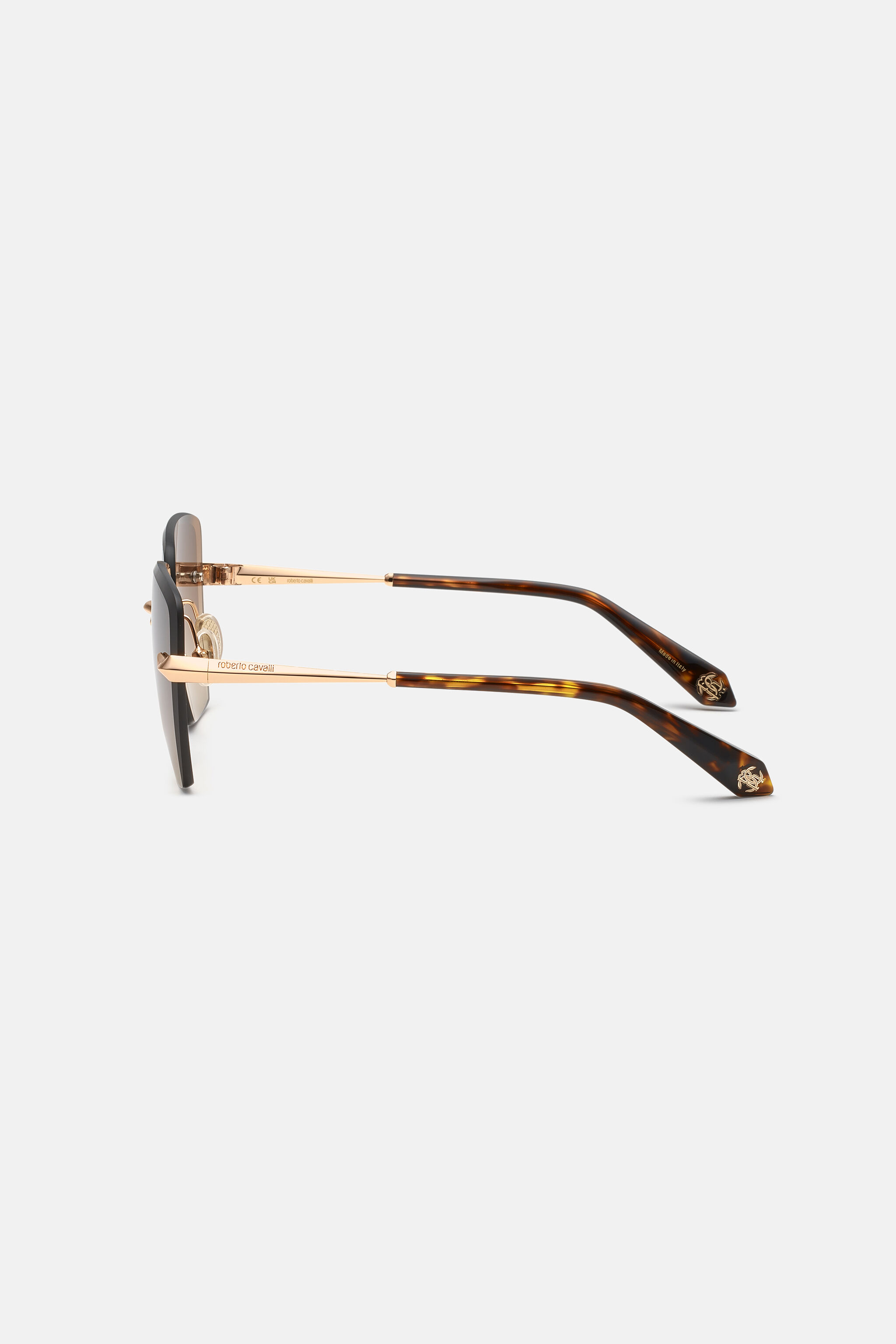 RC Randlose Front-Sonnenbrille SHINY COPPER GOLD VALD05-ID242