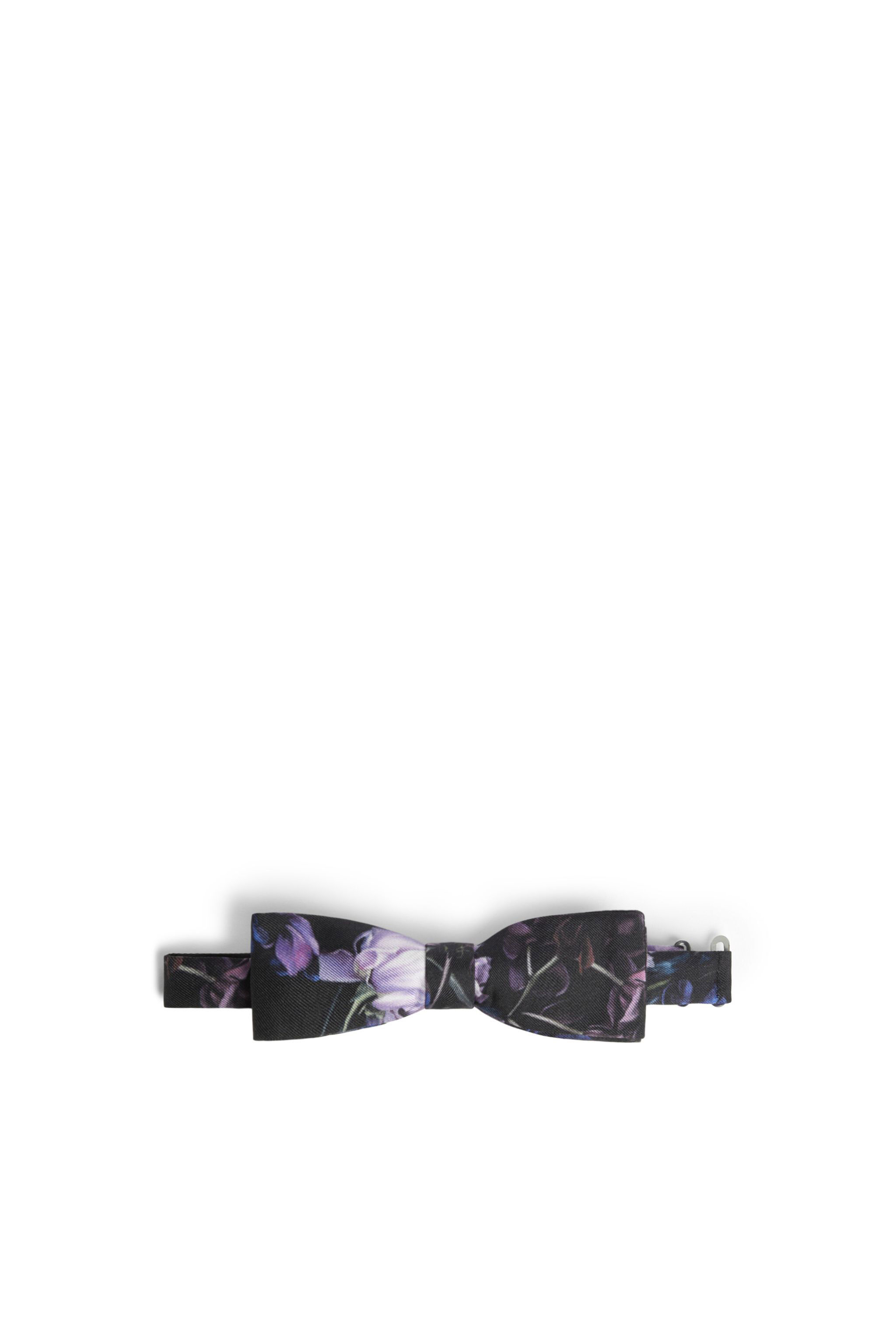 UG Marchito print bow tie MIRTILLO/NERO JYZ02V-SE121