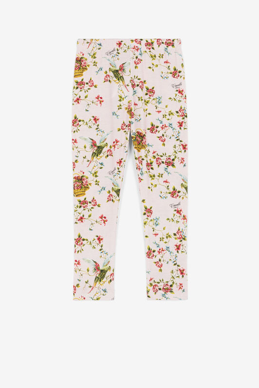 JU Leggings con stampa floreale Rosa OJT213-ISA2J