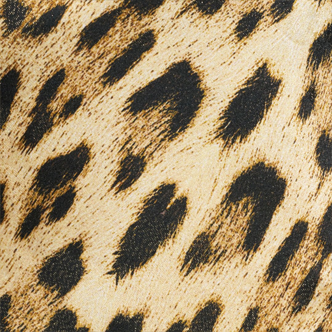 RC Leopard Print Palazzo Pants NATURAL WQT202-9HQ71