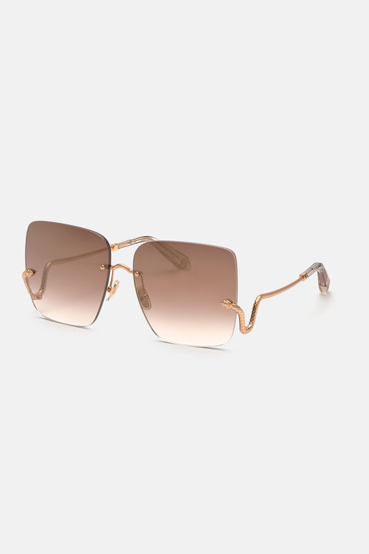 RC Sunglasses Roberto Cavalli - Snake Collection SHINY COPPER GOLD SALD31-ID132