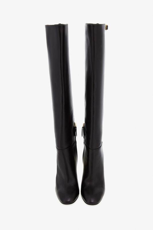 RC Fang Heel Boots Dark brown TKS015-PZ590