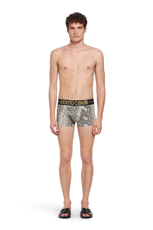 UG Snakeprint boxers BEIGE/BRUCIATO IYO07I-JBP41