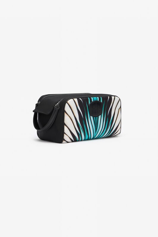 RC Kosmetiktasche Mit Ray Of Sea-Print PRINT ROS BLACK VRA001-PZY02