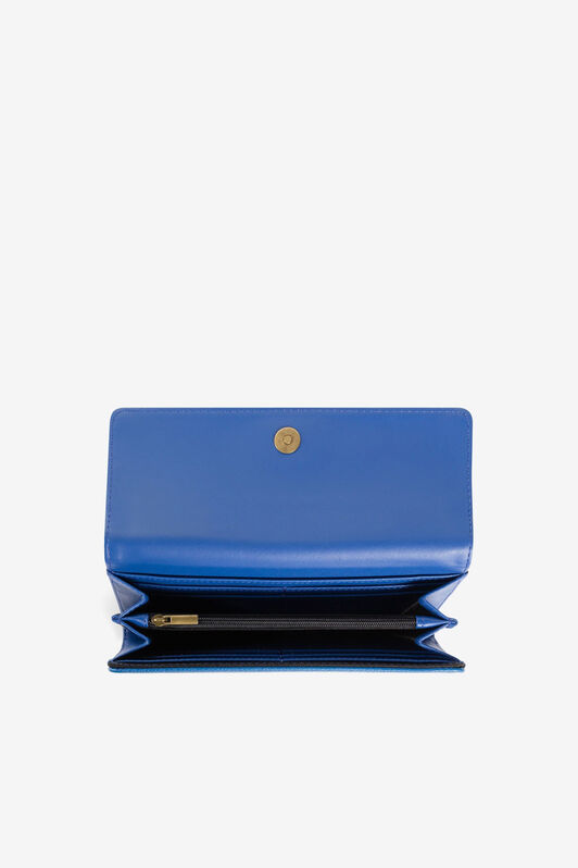 RC RC Monogram Wallet Blue JSA001-AB001