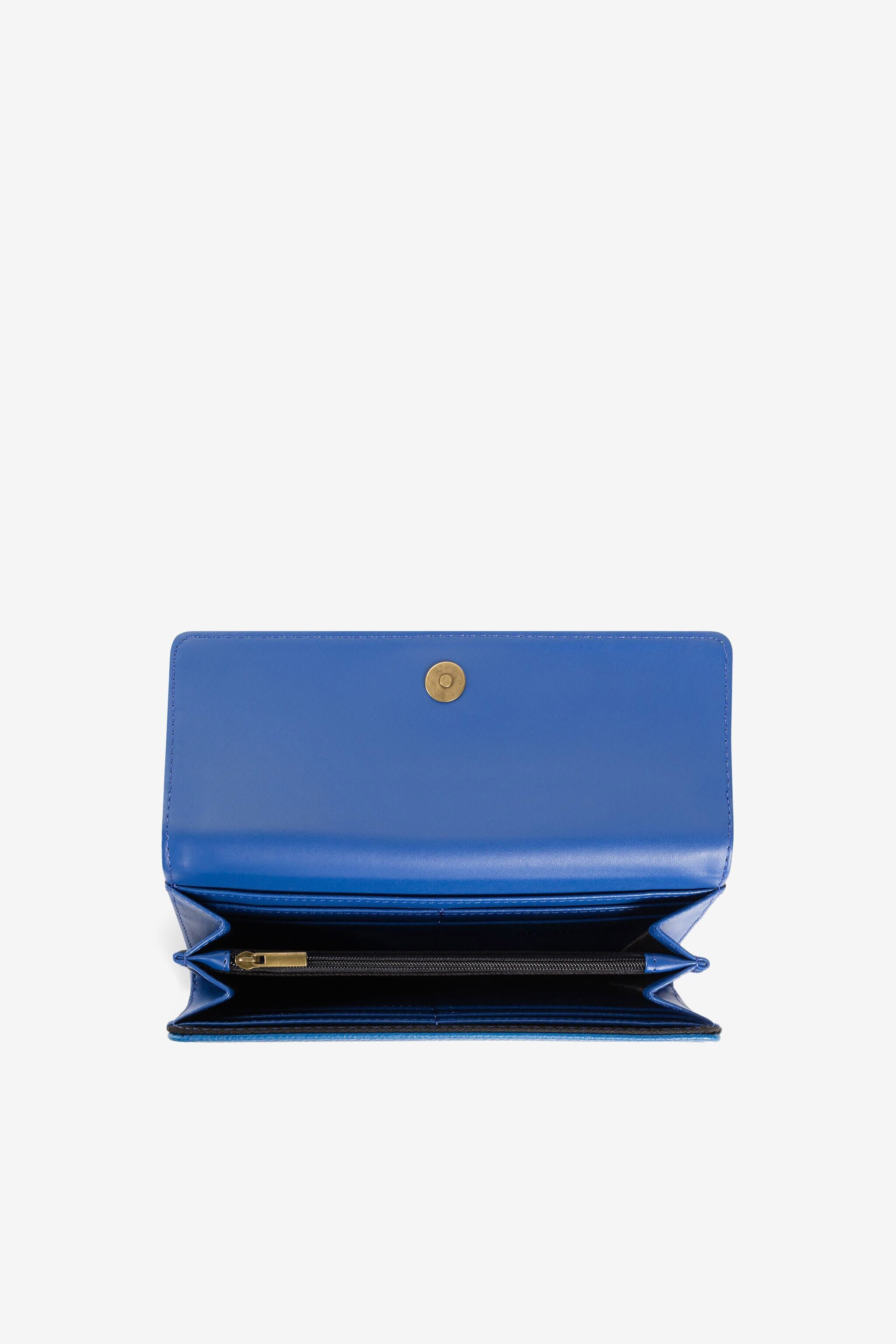 RC RC Monogram Wallet Blue JSA001-AB001
